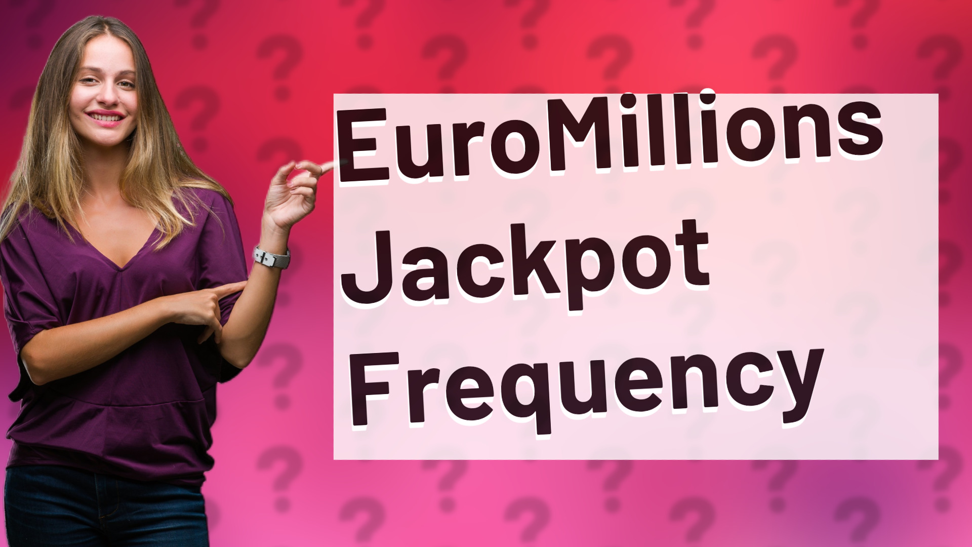 EuroMillions Jackpot Frequency