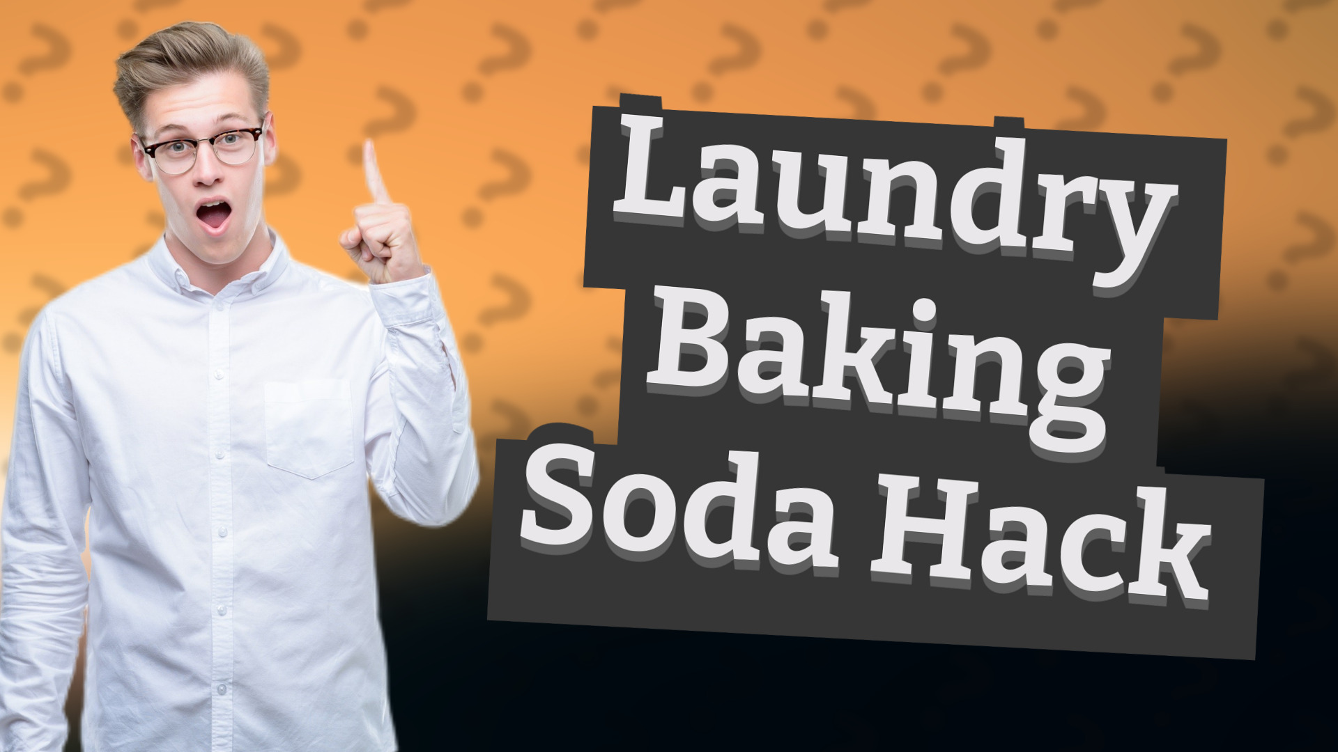 Laundry Baking Soda Hack