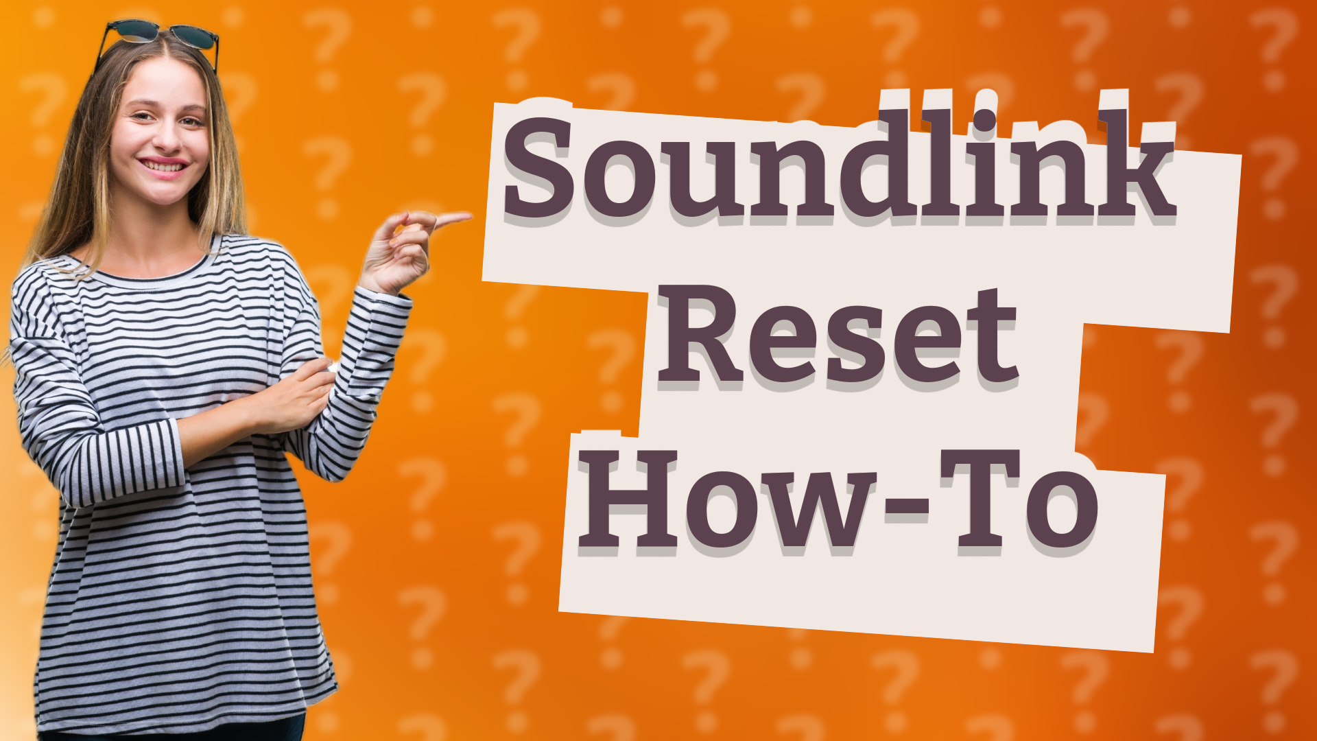 Soundlink Reset How-To