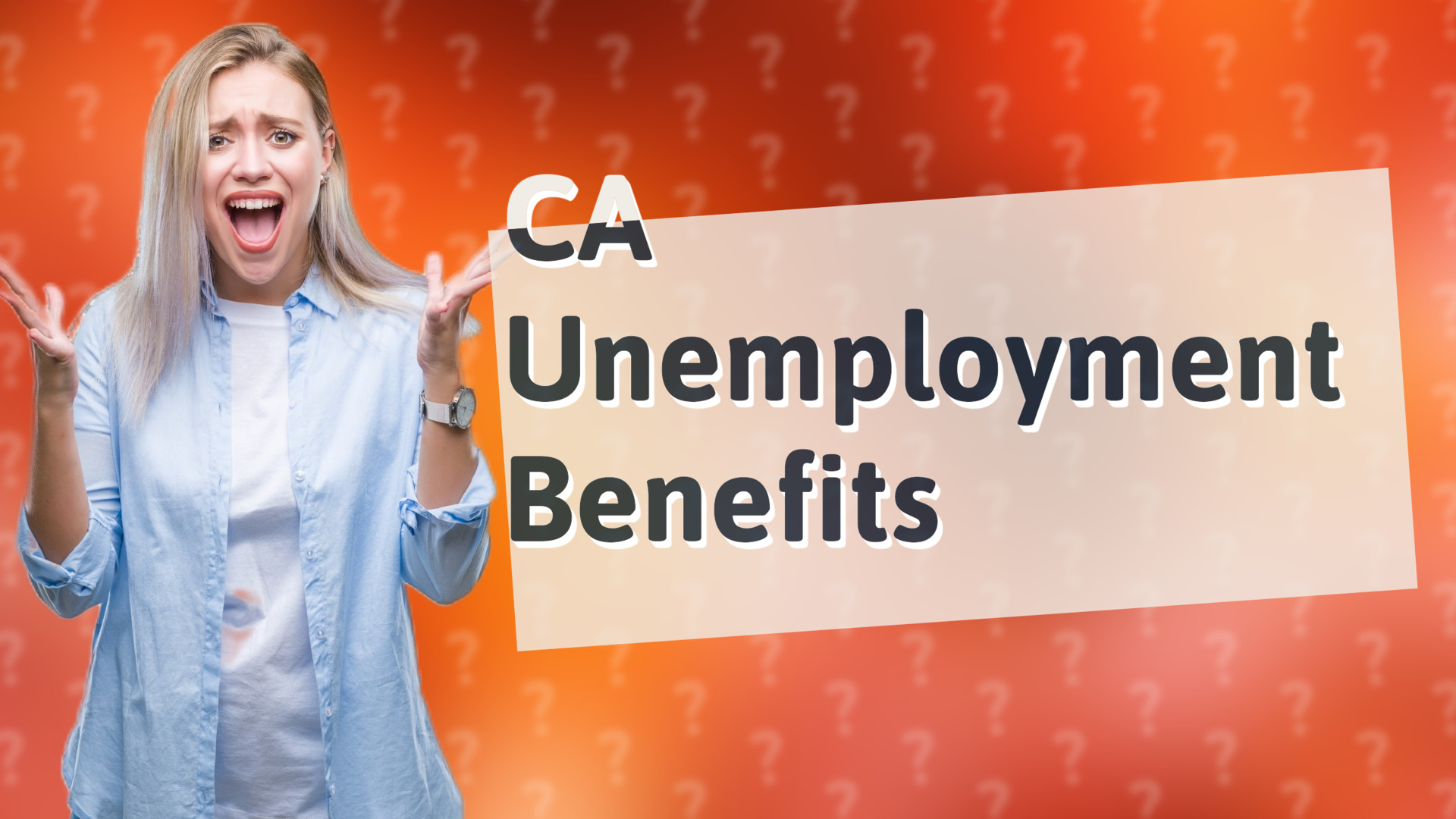 CA Unemployment Benefits
