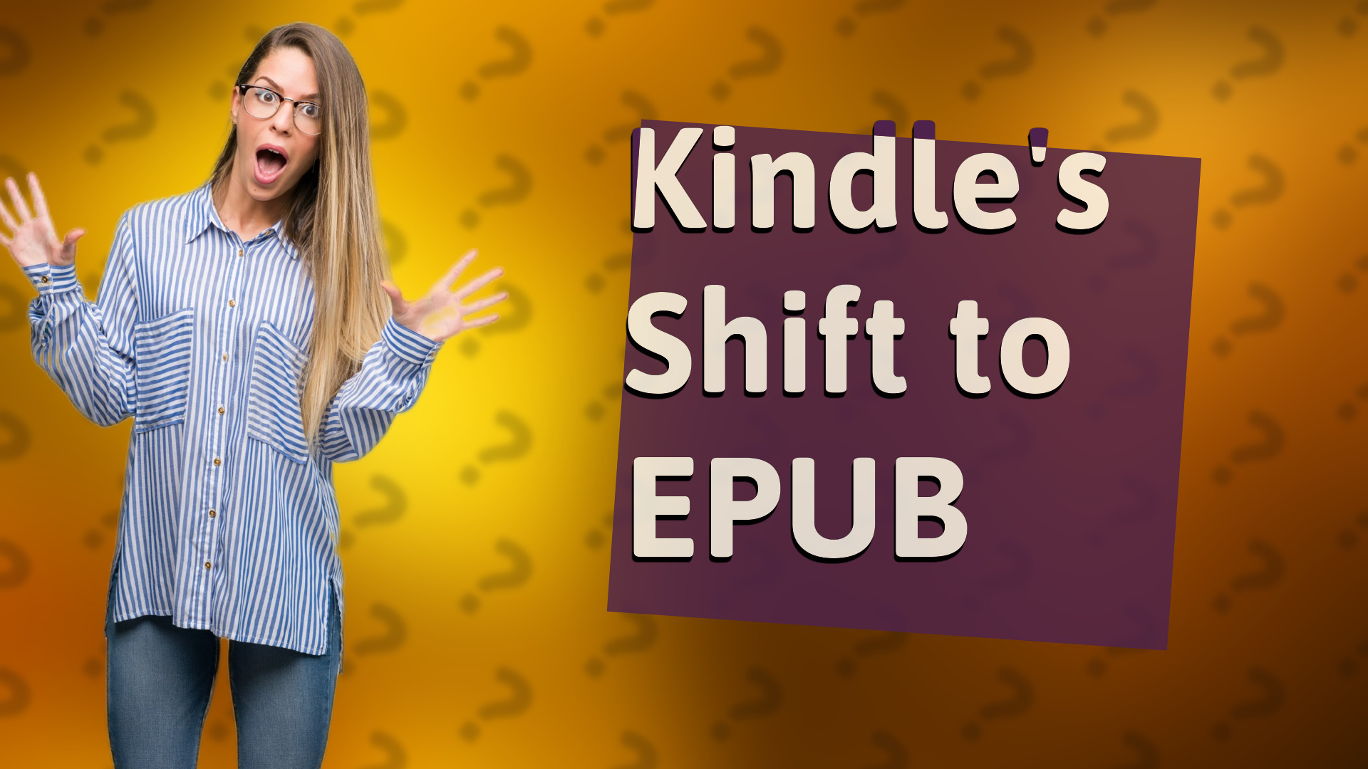 Kindle's Shift to EPUB