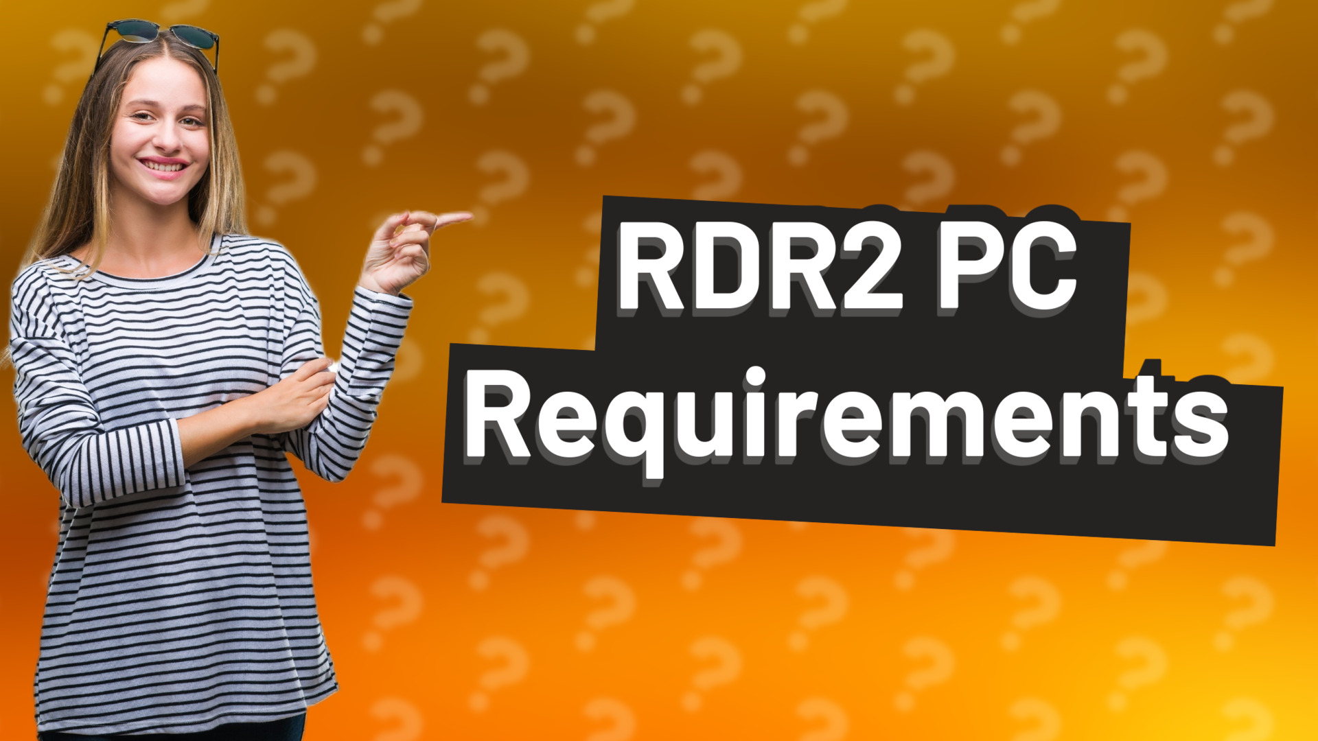 RDR2 PC Requirements