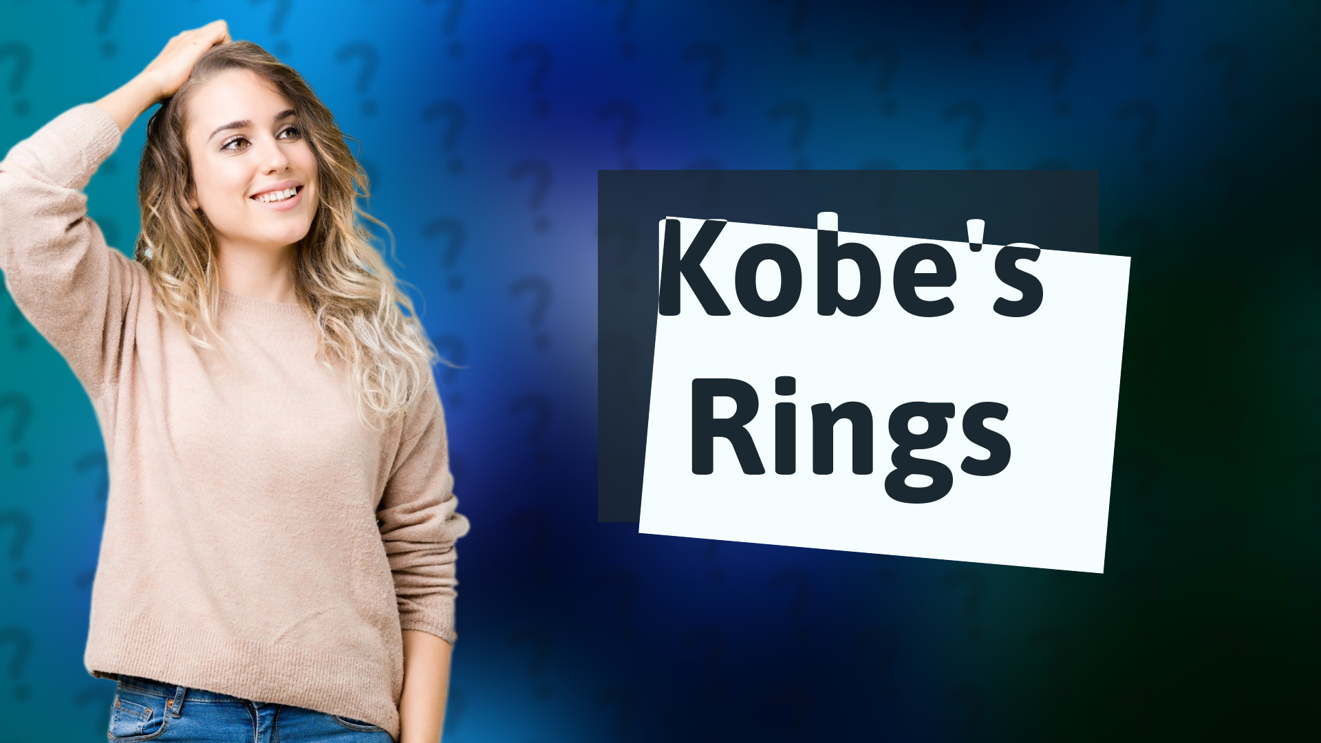 Kobe's Rings