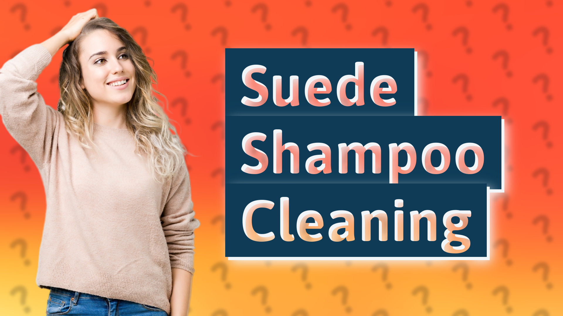 Suede Shampoo Cleaning