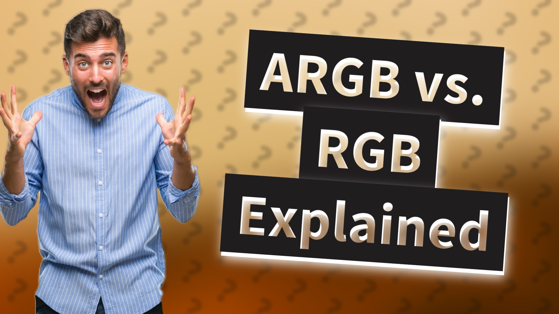 ARGB vs. RGB Explained