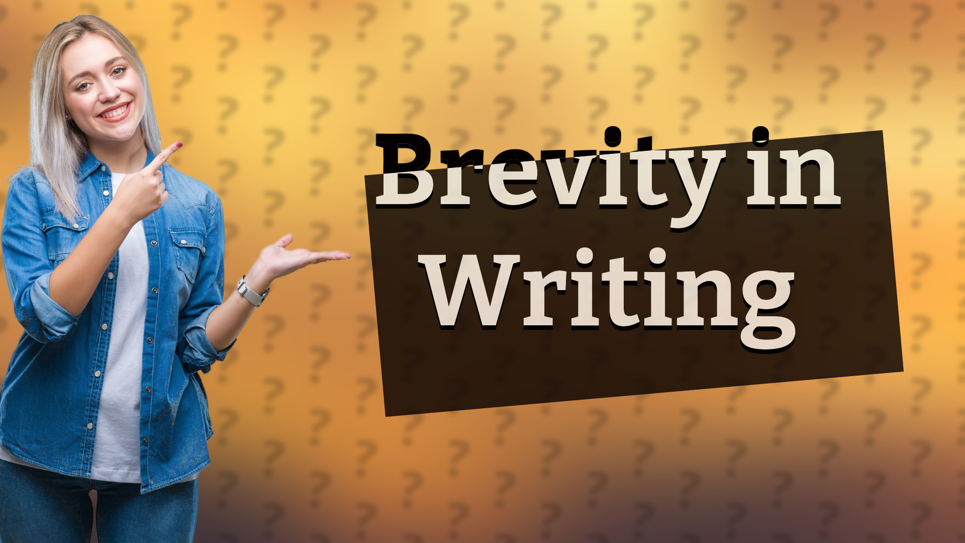 Brevity in Writing