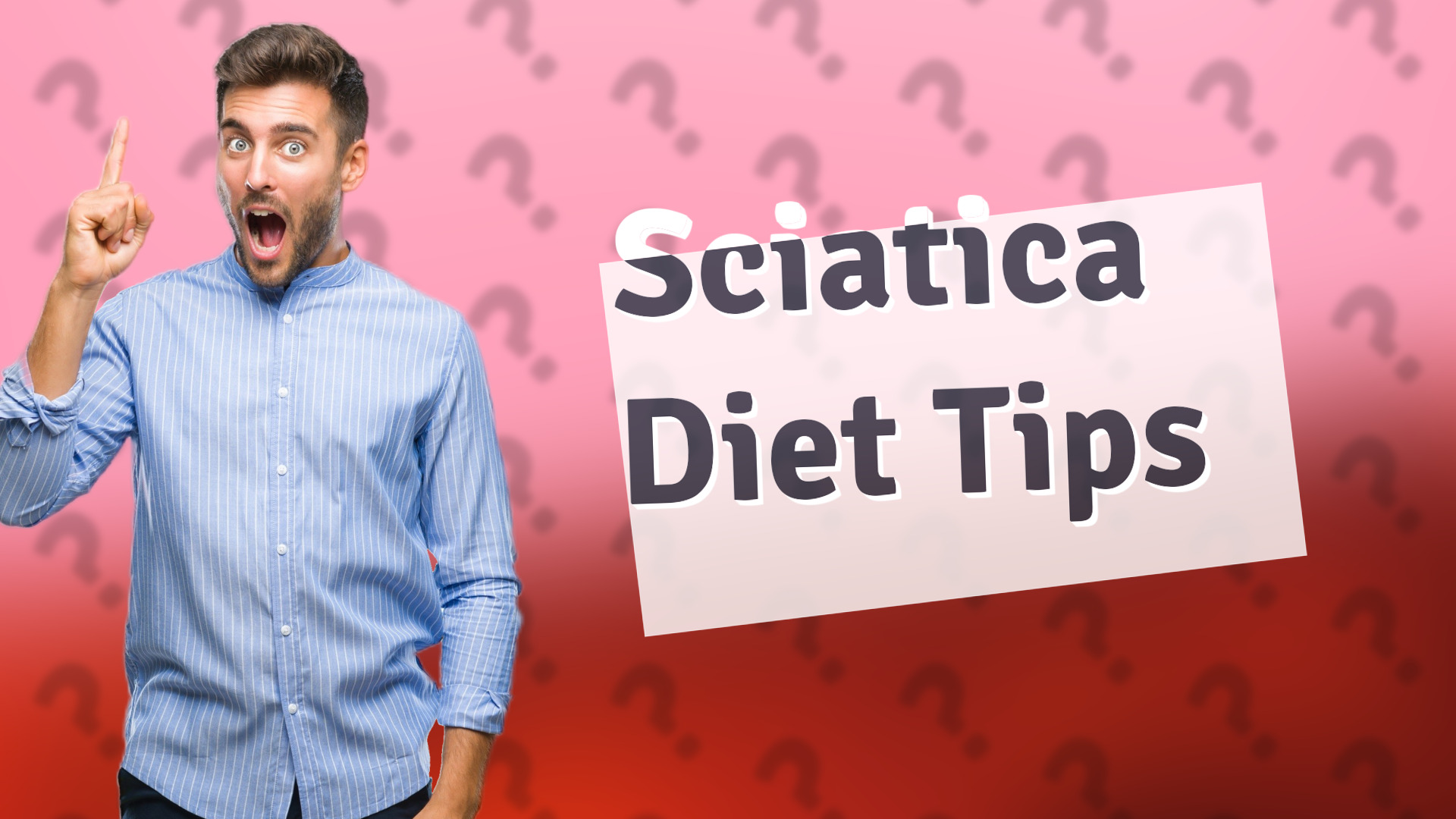 Sciatica Diet Tips