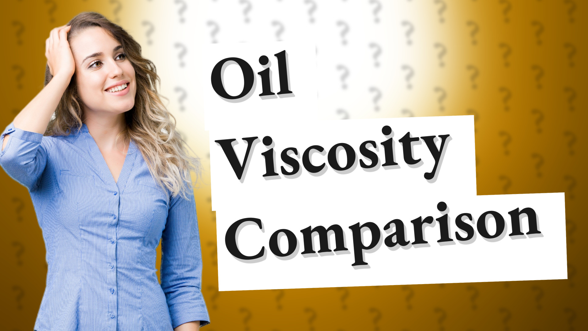 Oil Viscosity Comparison