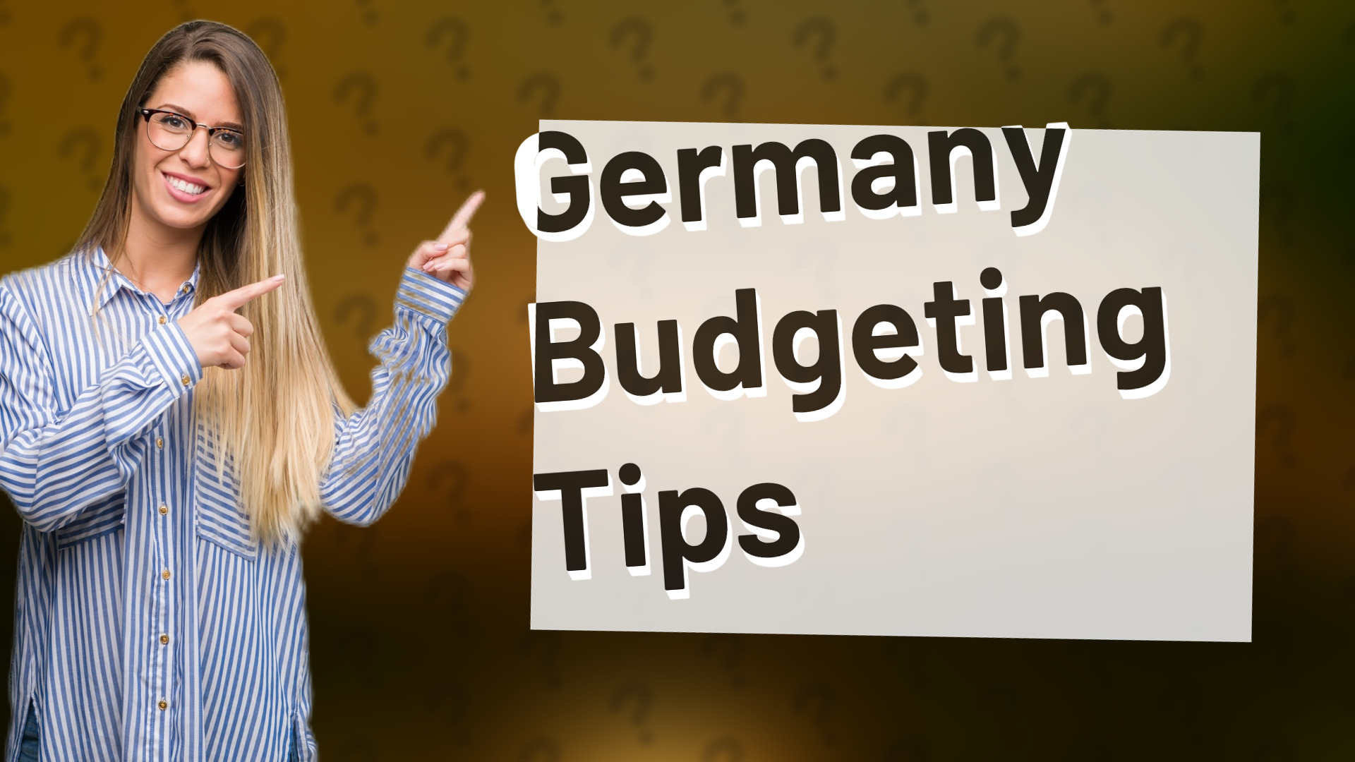 Germany Budgeting Tips