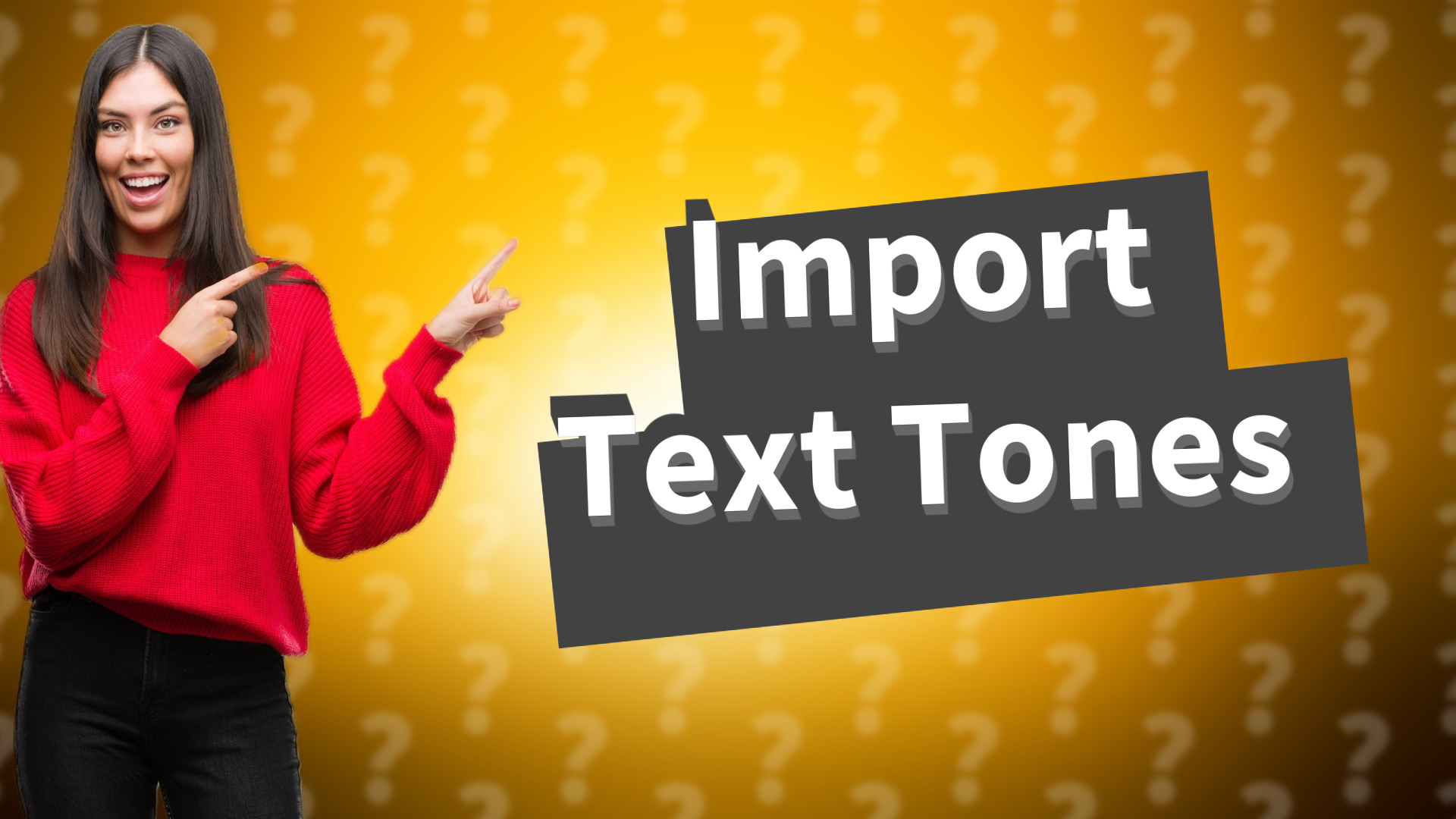 Import Text Tones