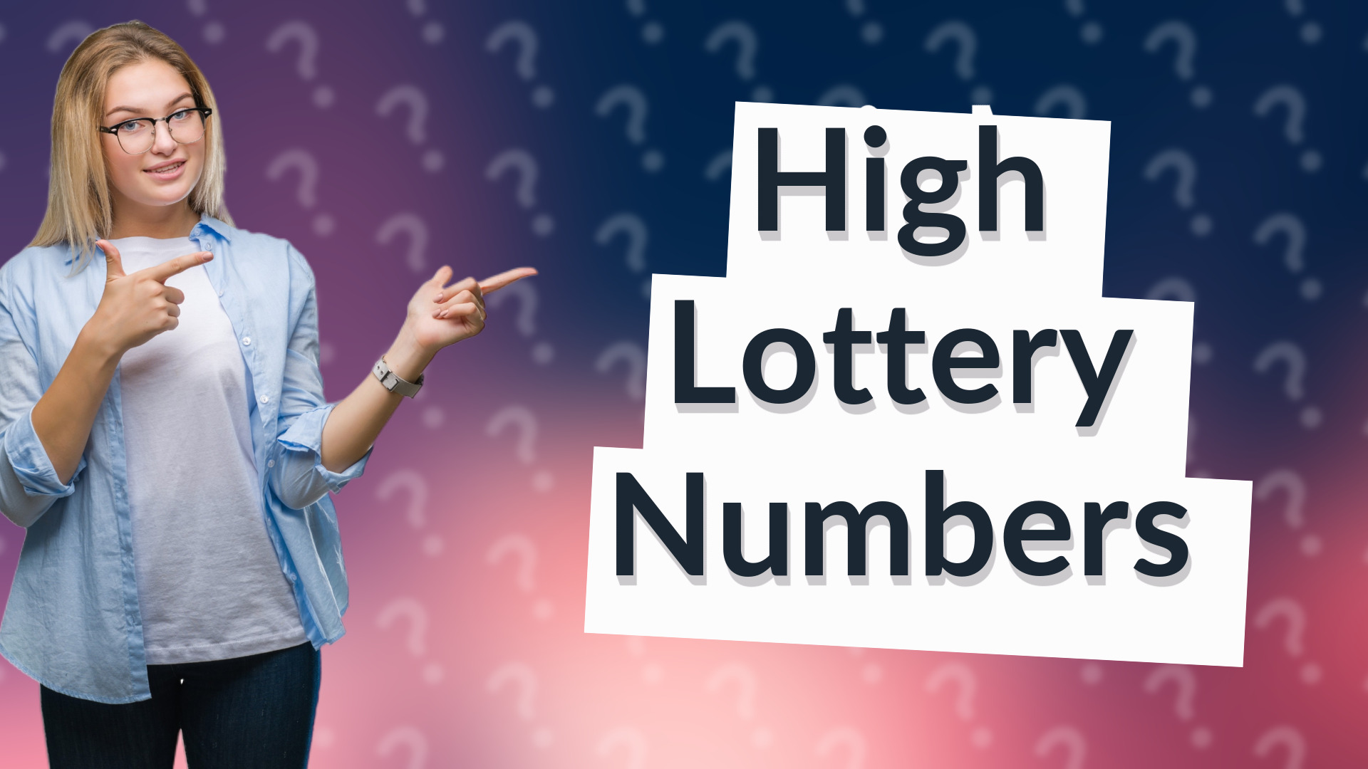 High Lottery Numbers