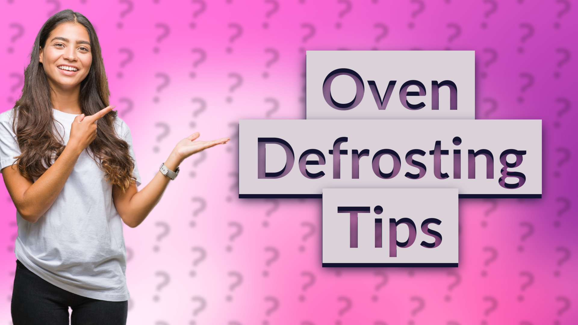 Oven Defrosting Tips