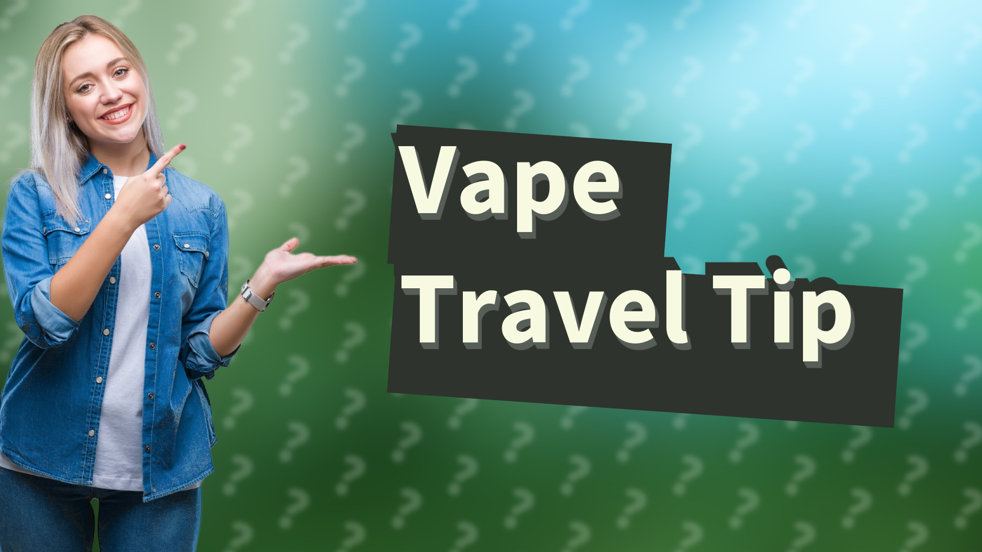 Vape Travel Tip