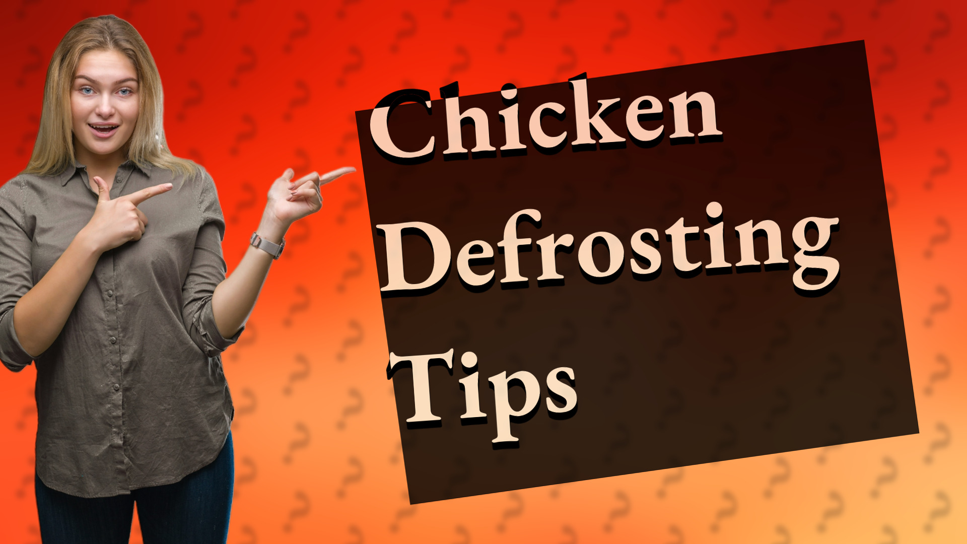 Chicken Defrosting Tips