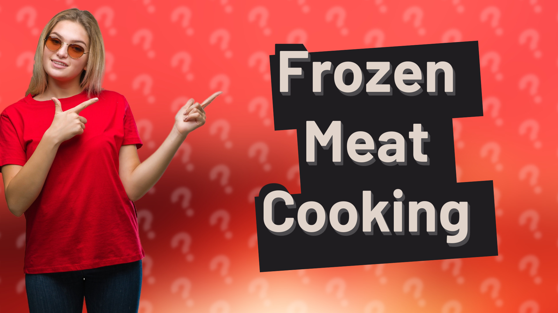 Frozen Meat Cooking
