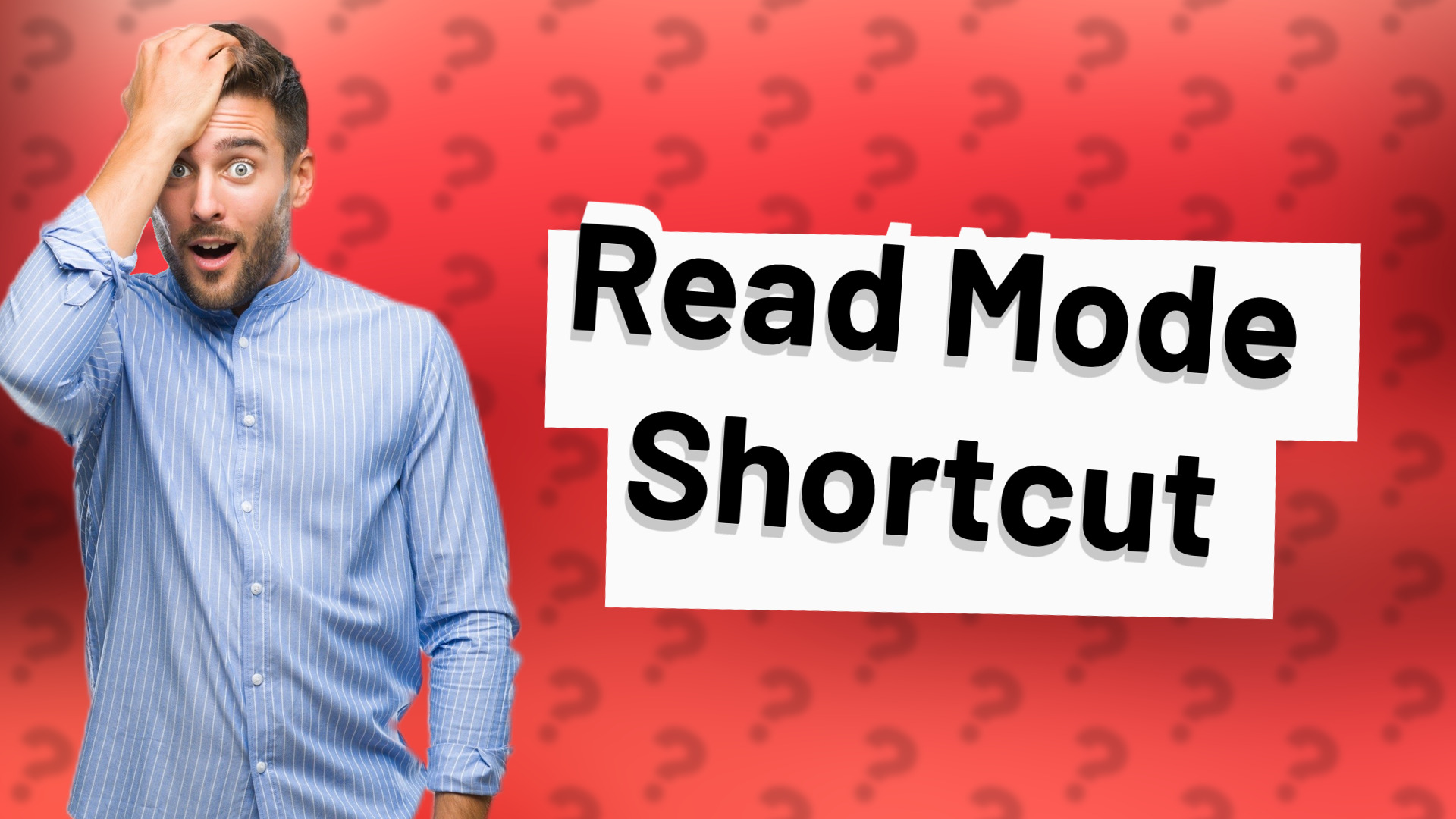 Read Mode Shortcut