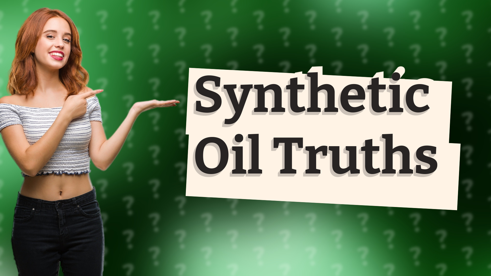 Synthetic Oil Truths