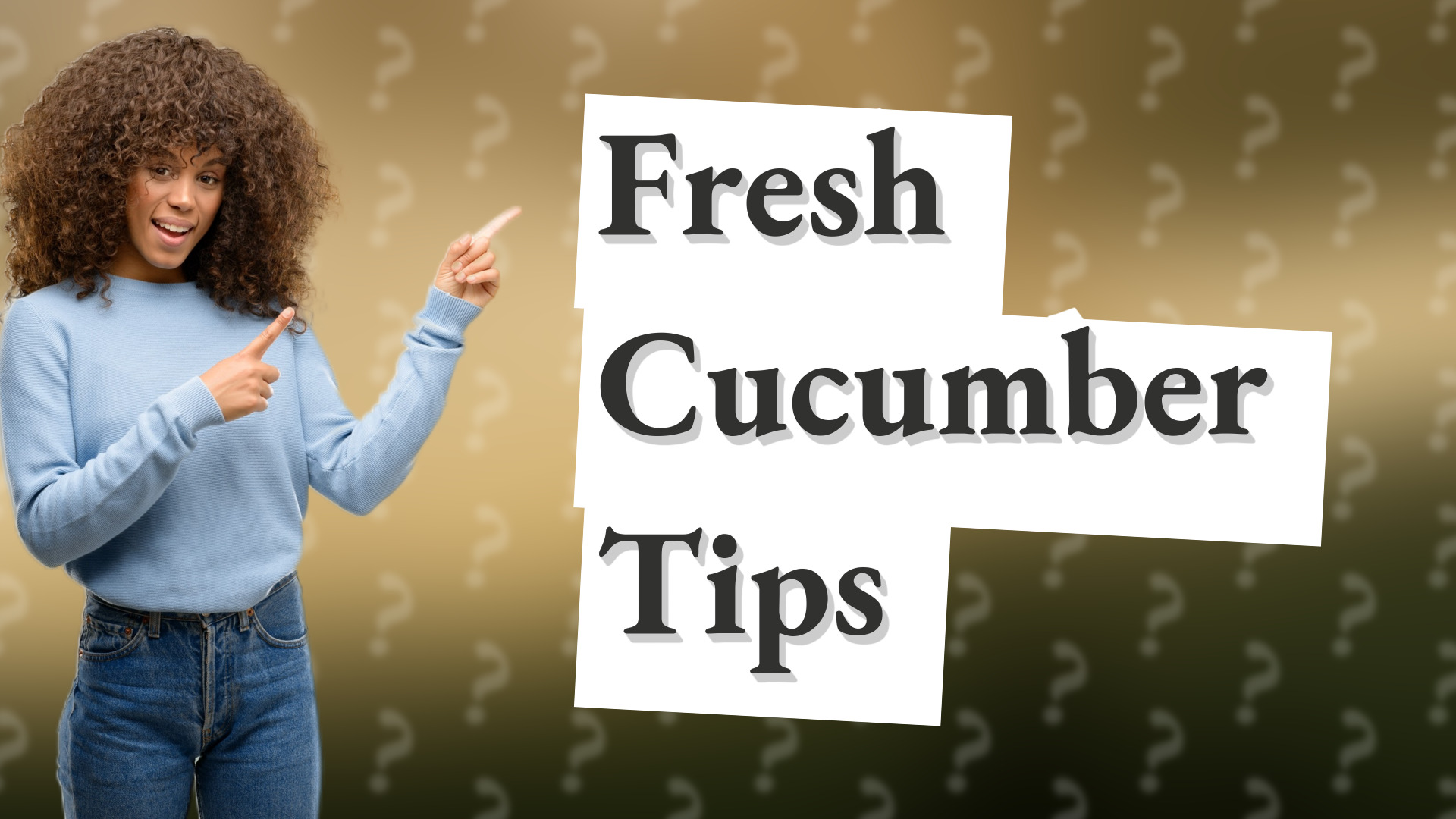 Fresh Cucumber Tips