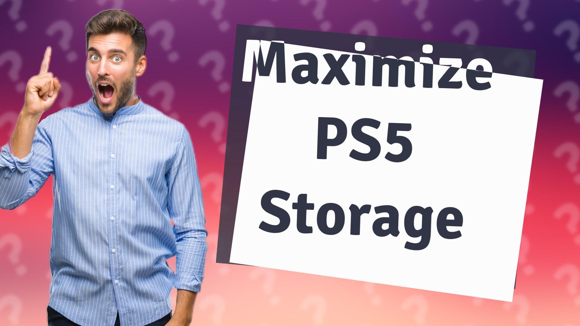 Maximize PS5 Storage