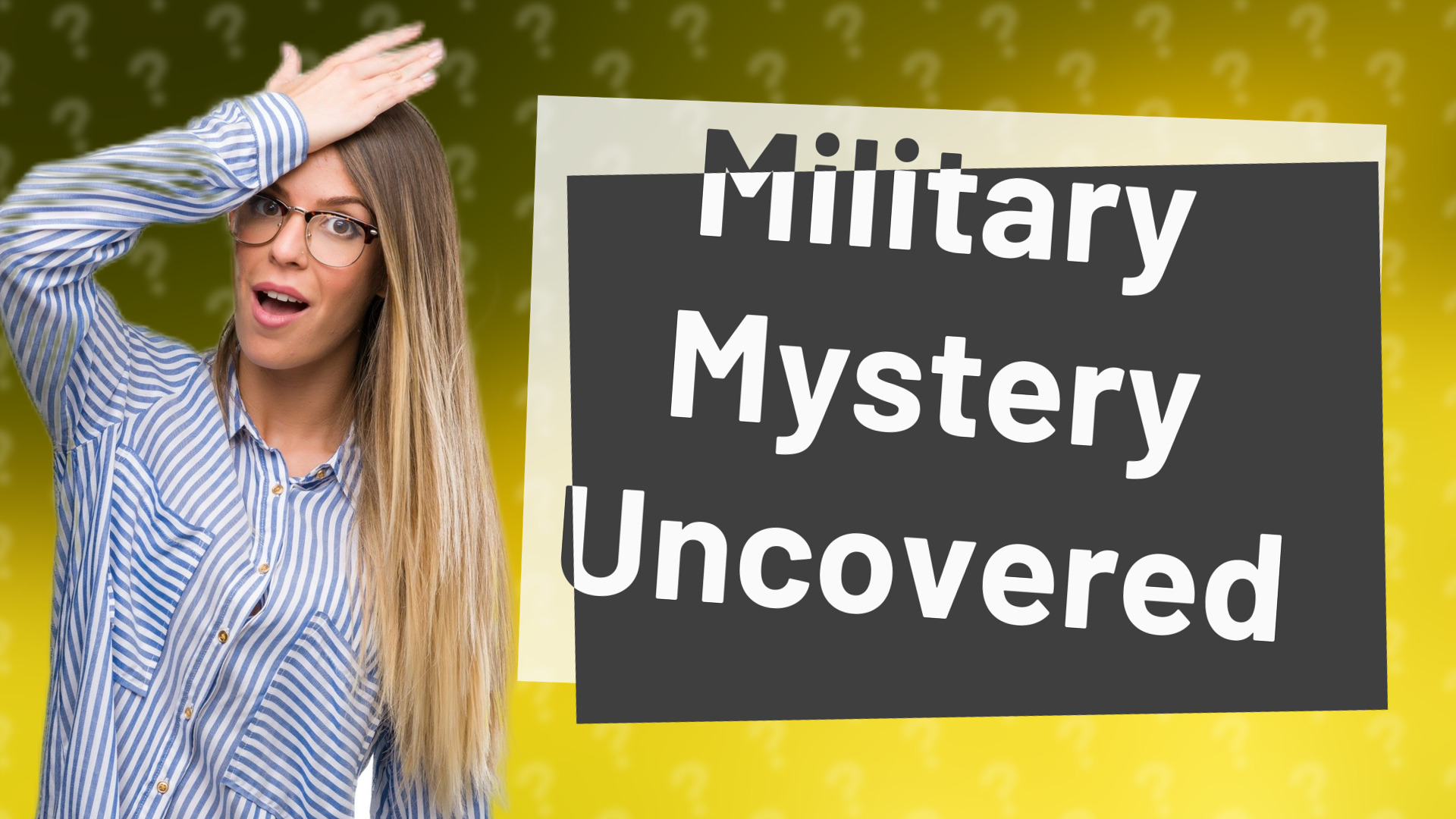 Military Mystery Uncovered