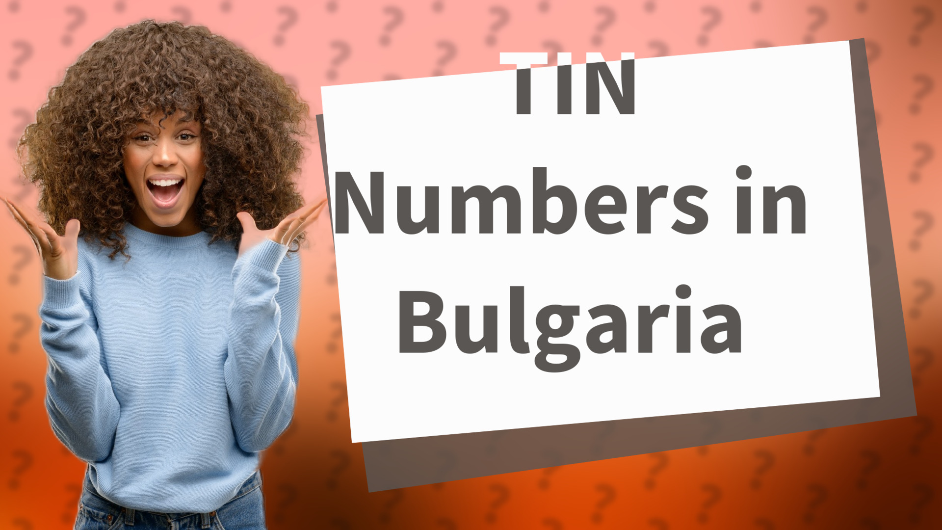 TIN Numbers in Bulgaria
