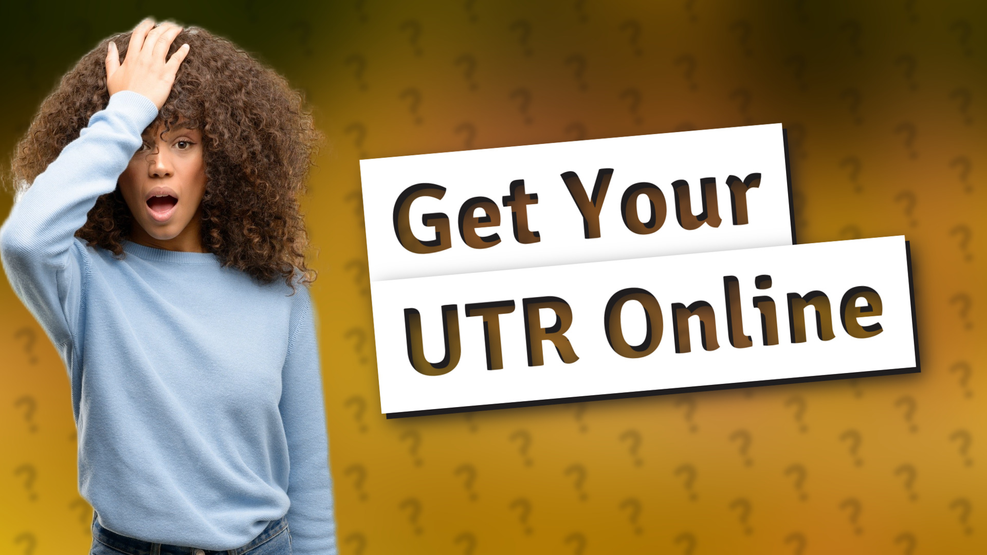 Get Your UTR Online