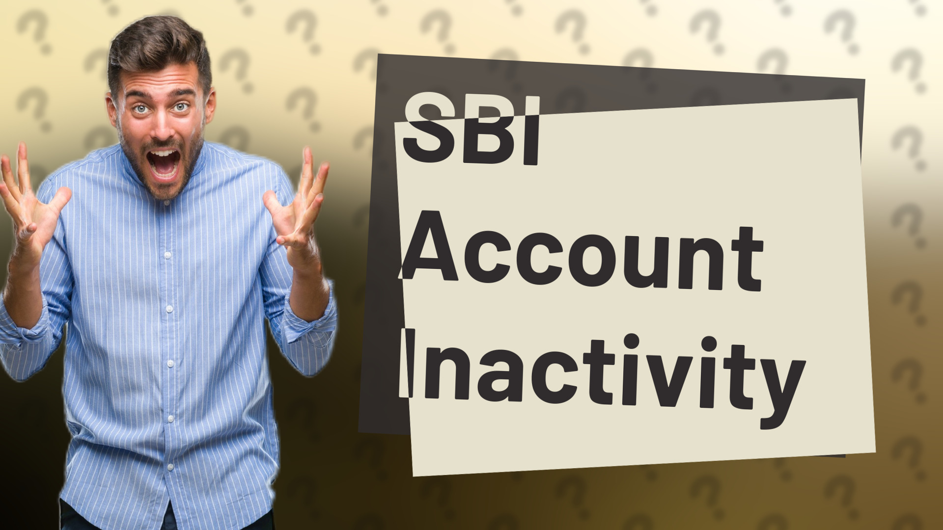SBI Account Inactivity