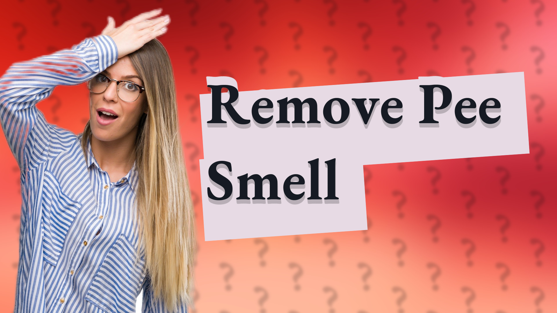 Remove Pee Smell