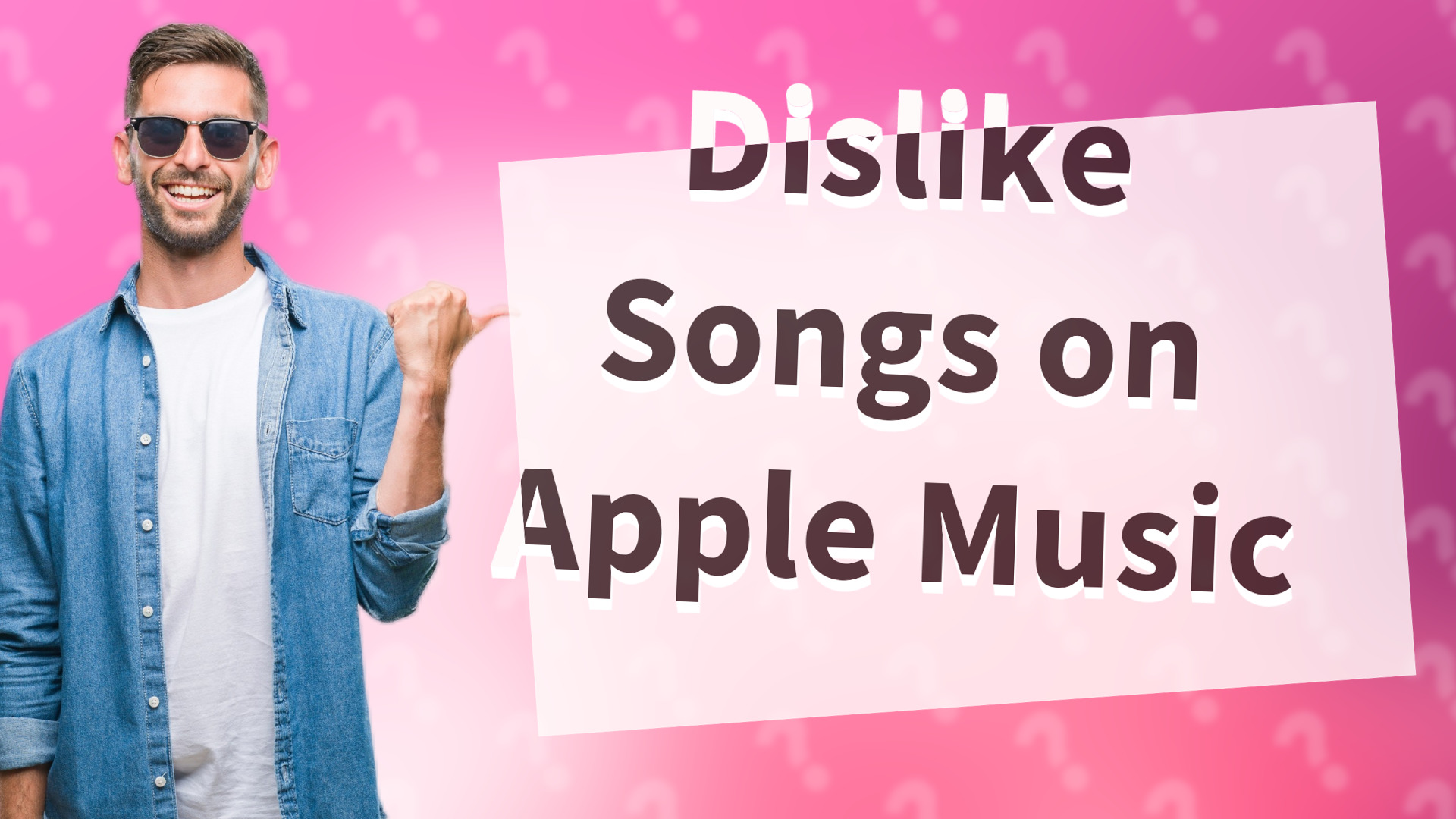 Dislike Songs on Apple Music