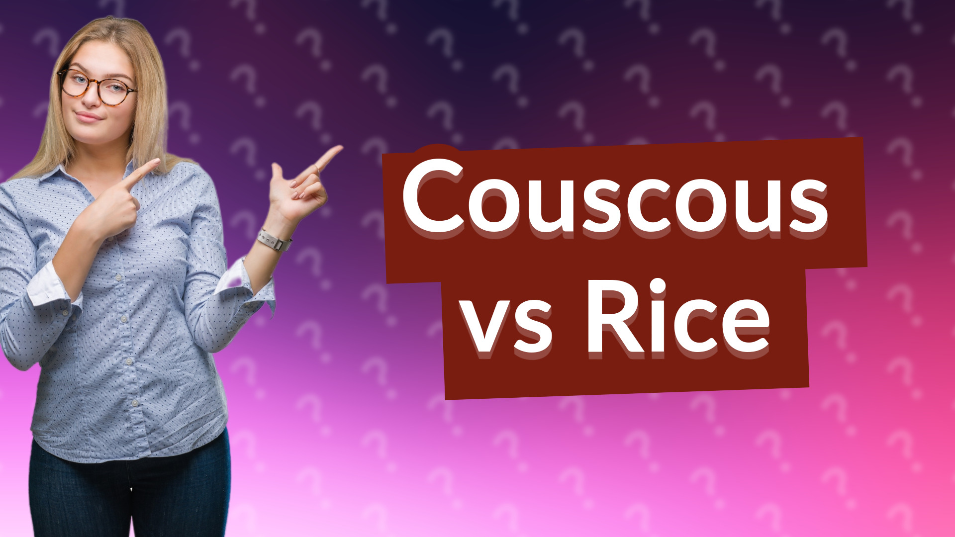Couscous vs Rice
