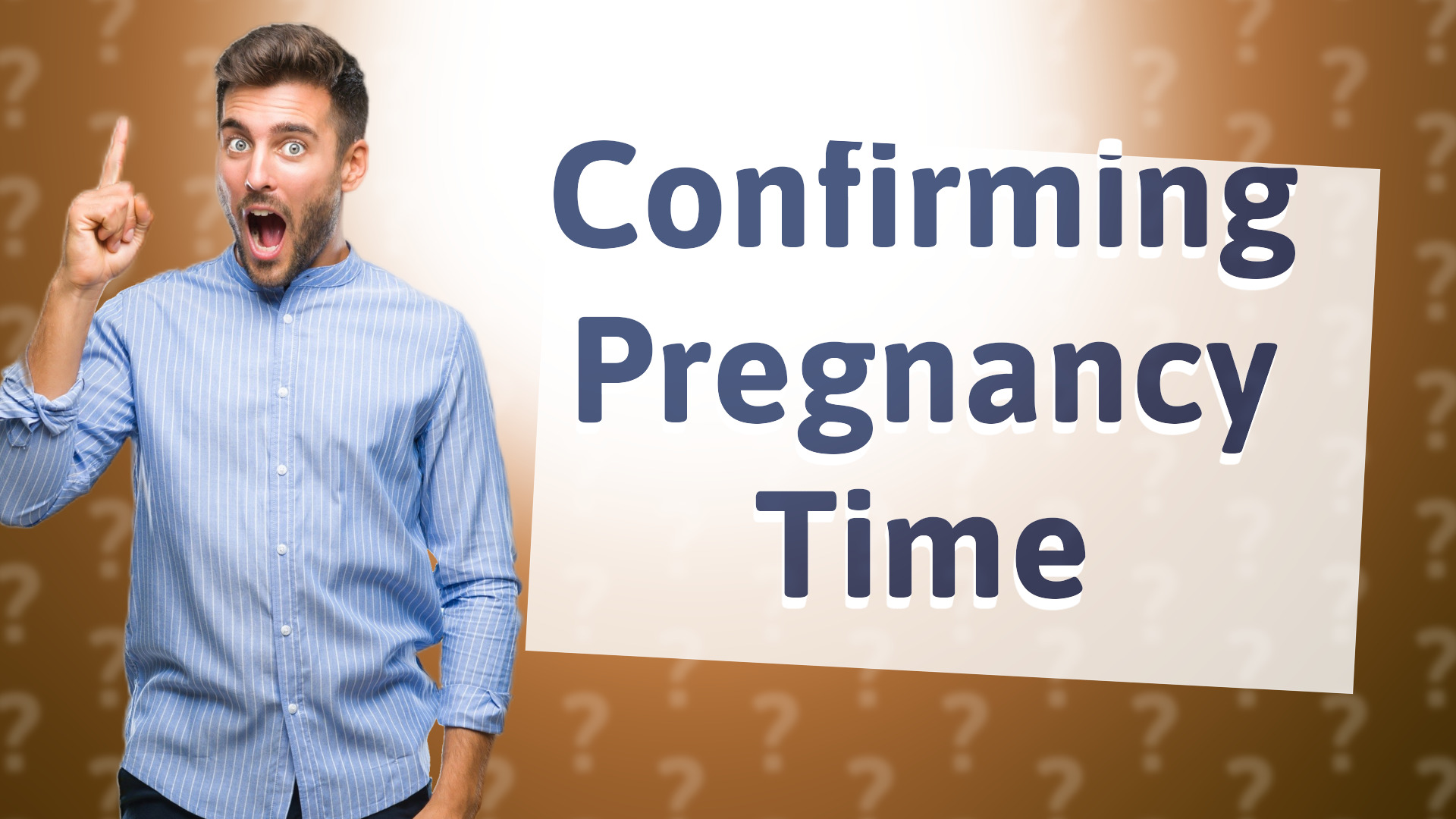 Confirming Pregnancy Time