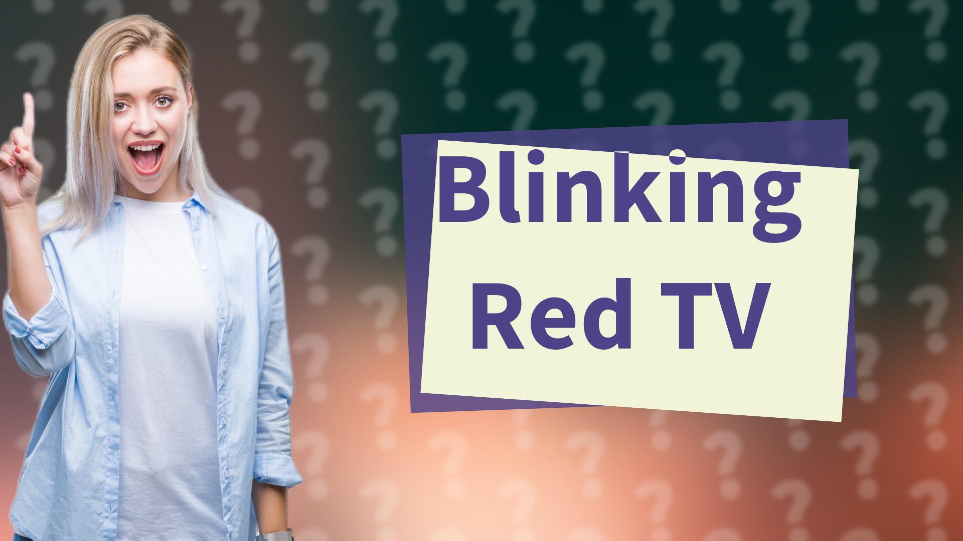 Blinking Red TV