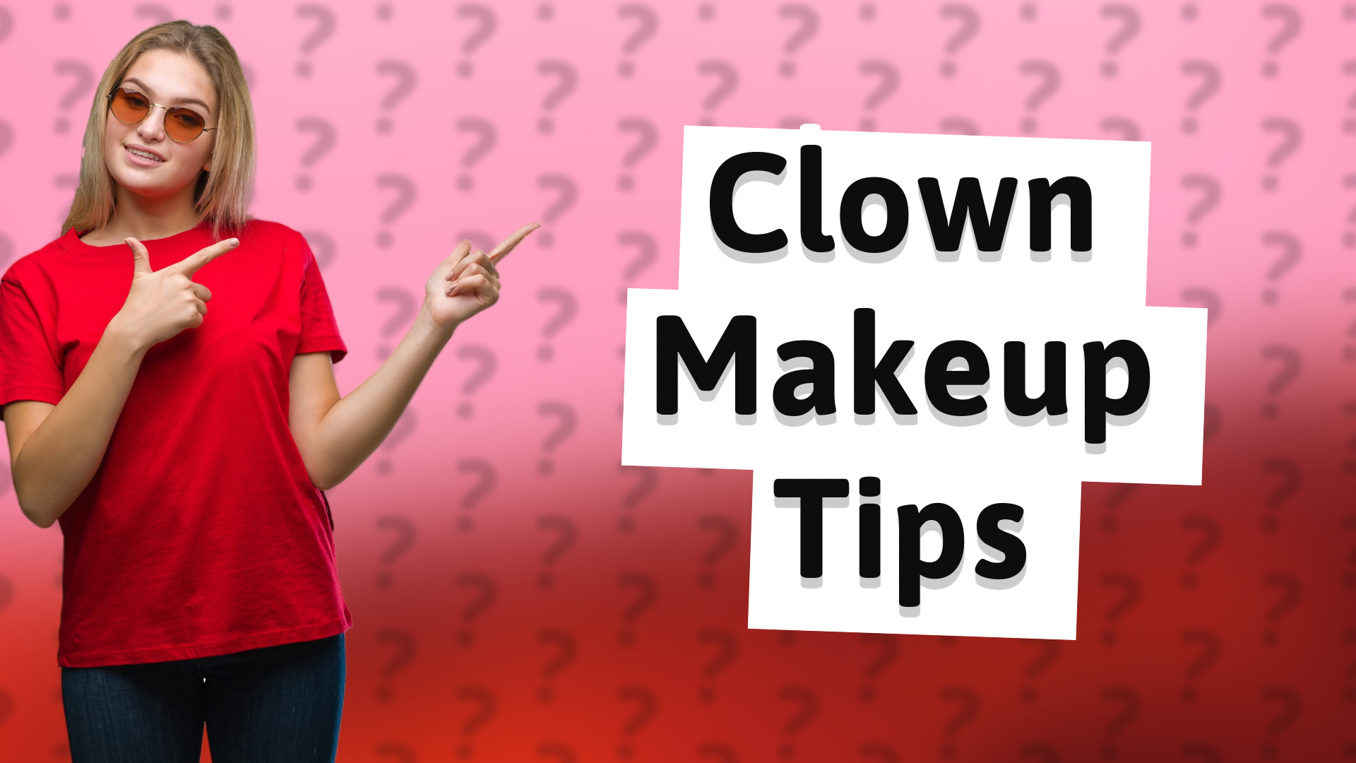 Clown Makeup Tips
