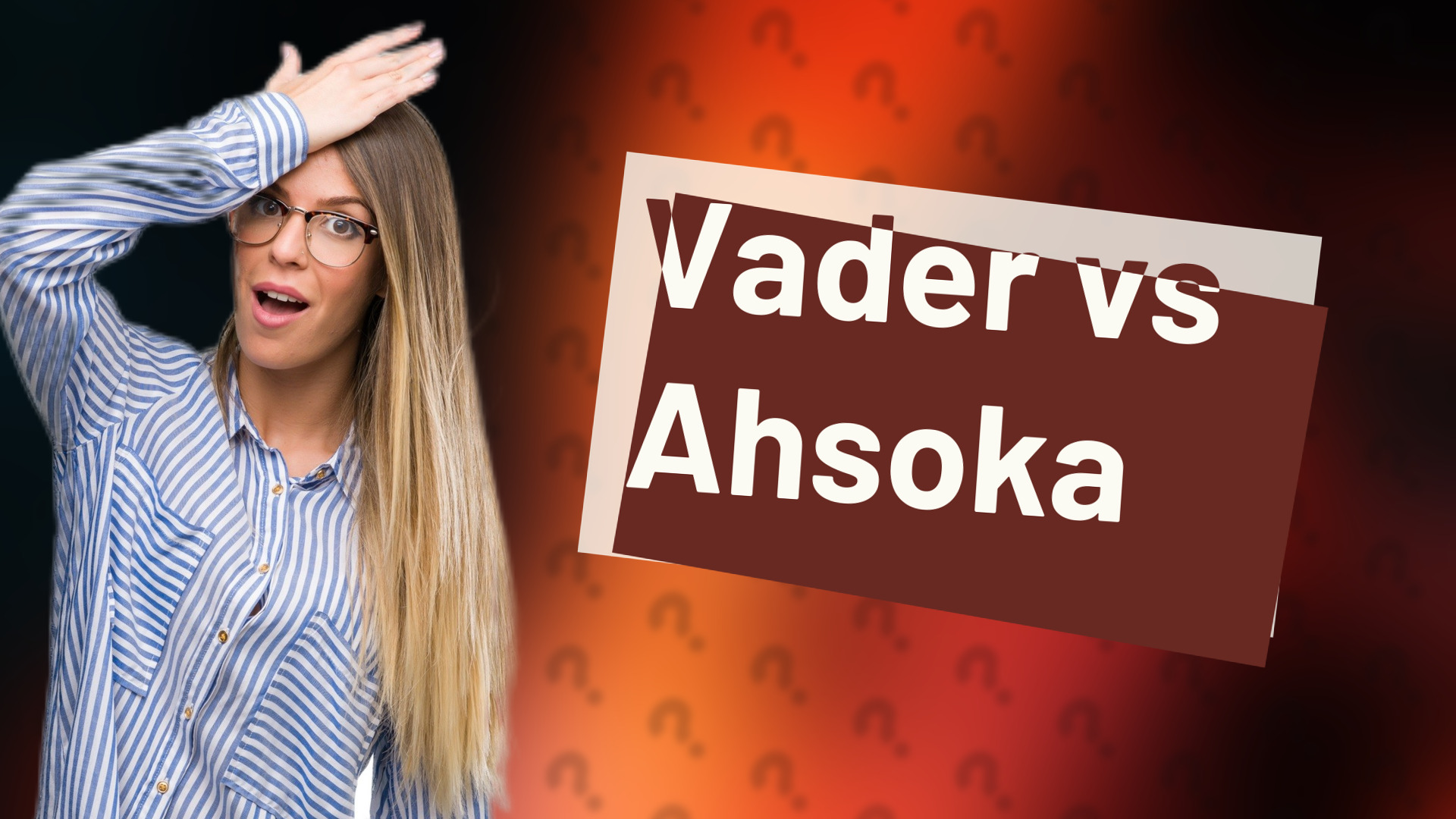 Vader vs Ahsoka
