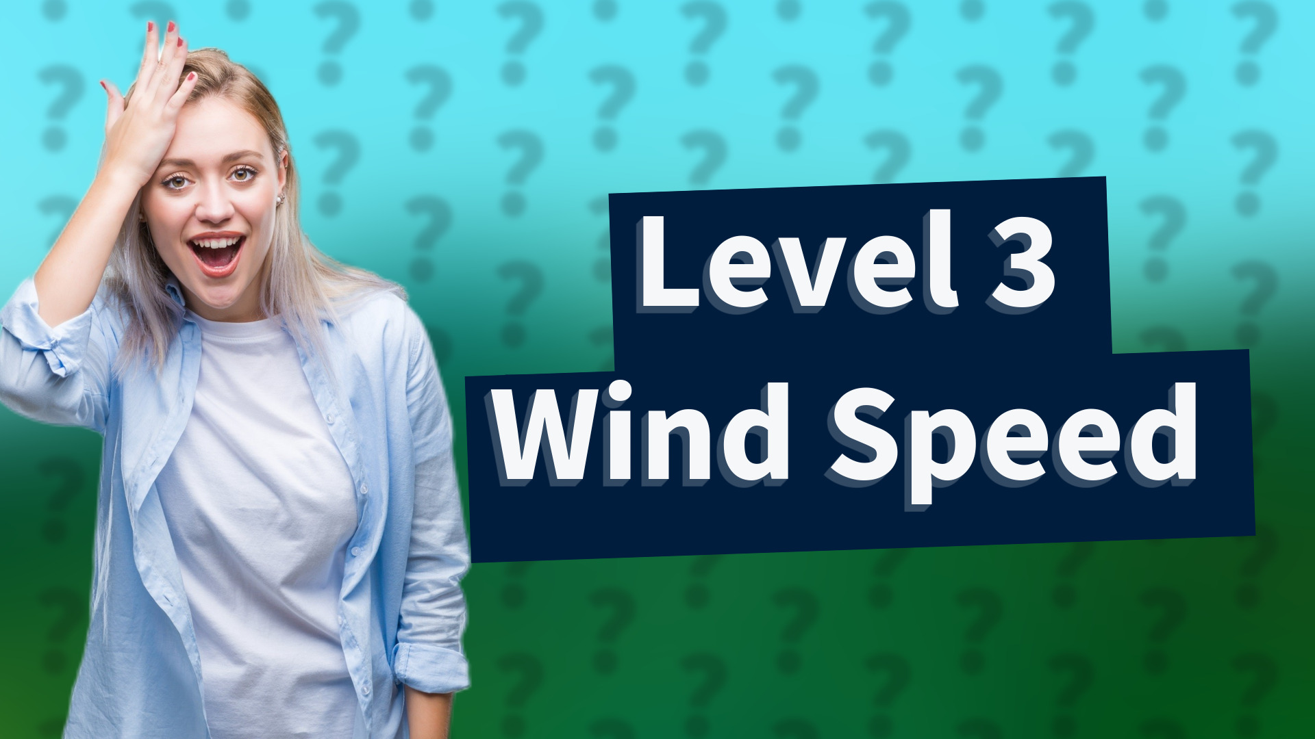 Level 3 Wind Speed