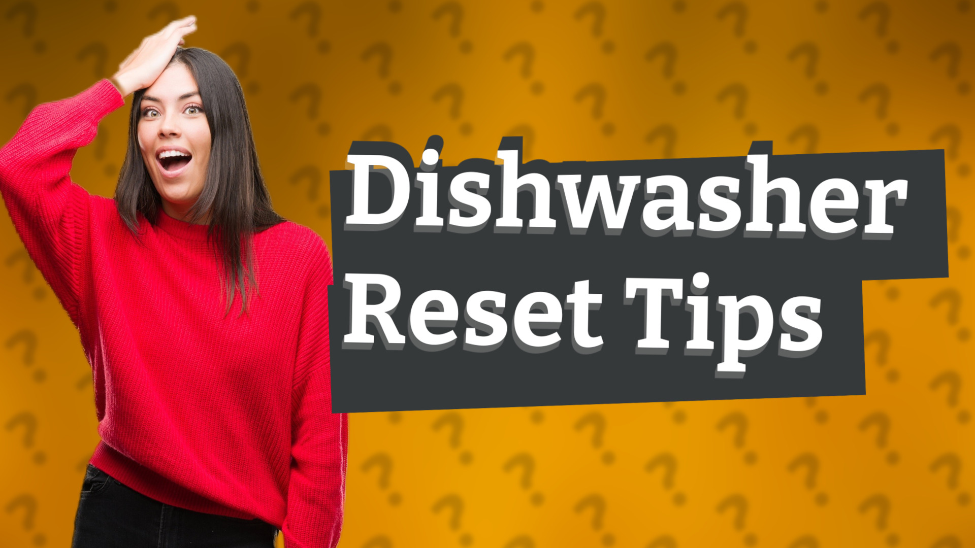 Dishwasher Reset Tips