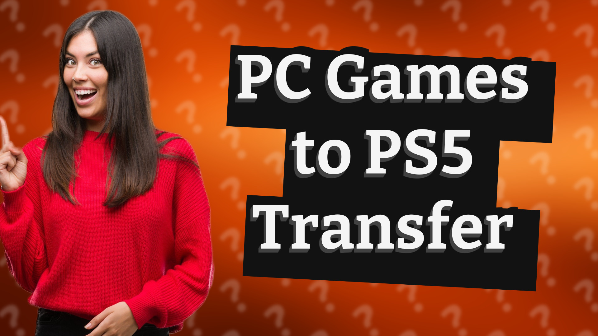 PC Games to PS5 Transfer
