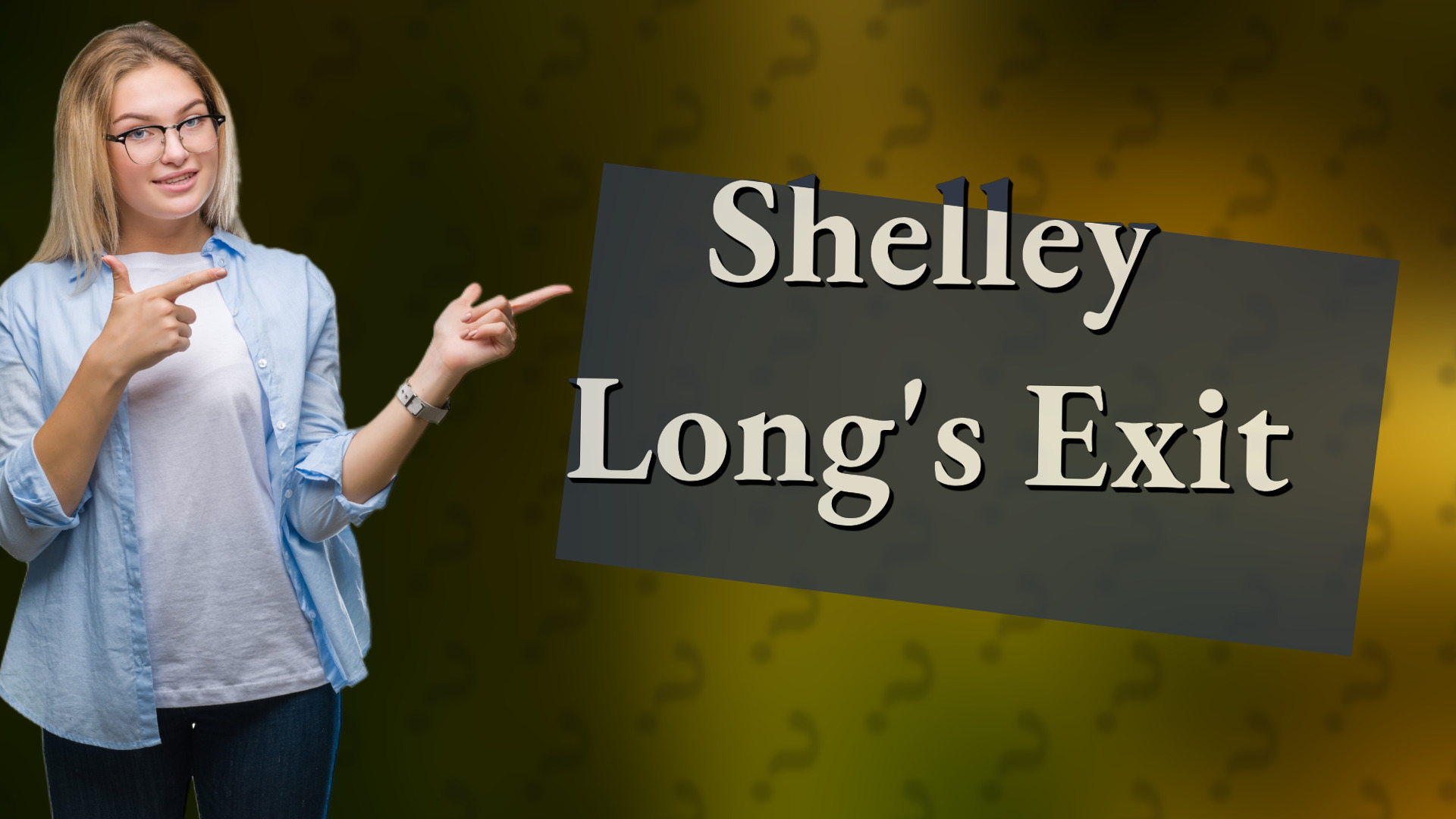 Shelley Long's Exit