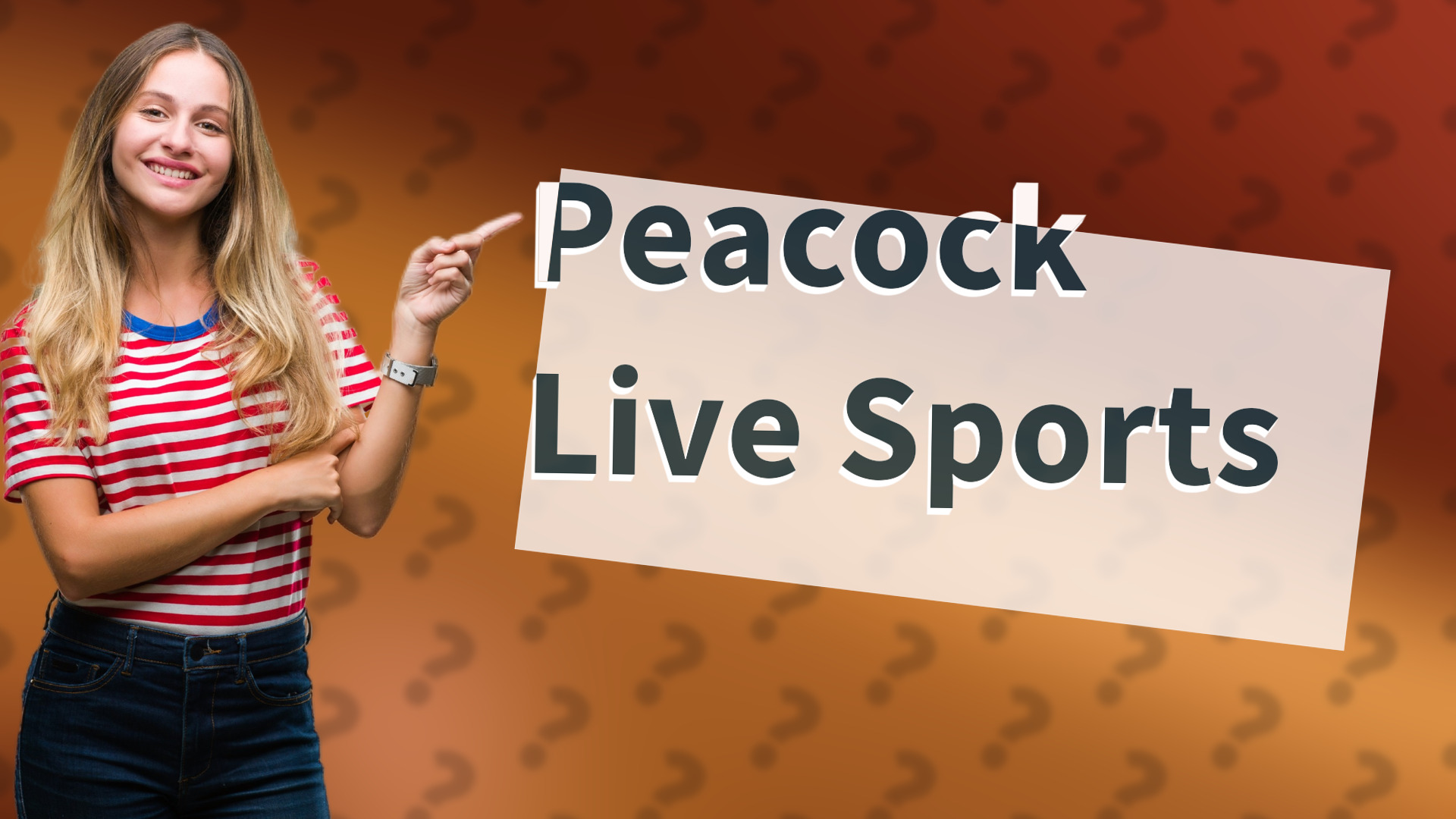 Peacock Live Sports