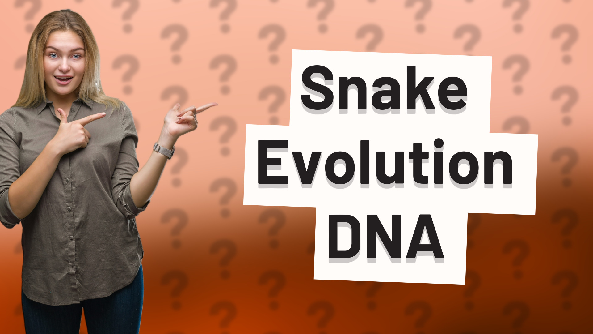 Snake Evolution DNA