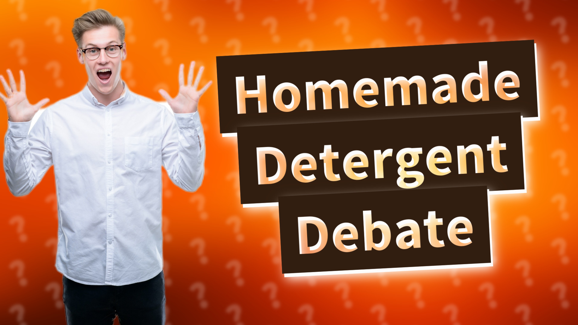Homemade Detergent Debate