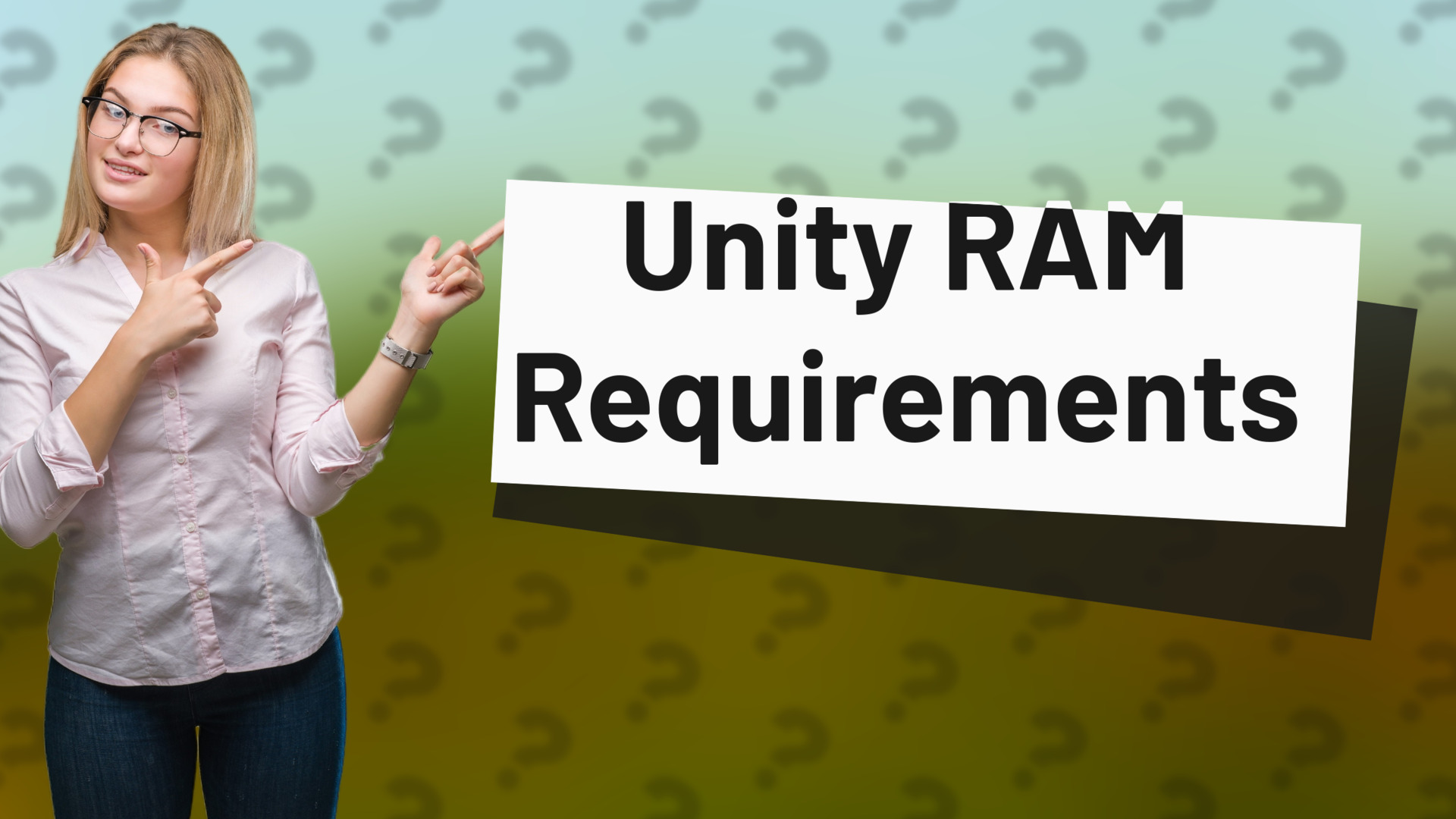 Unity RAM Requirements