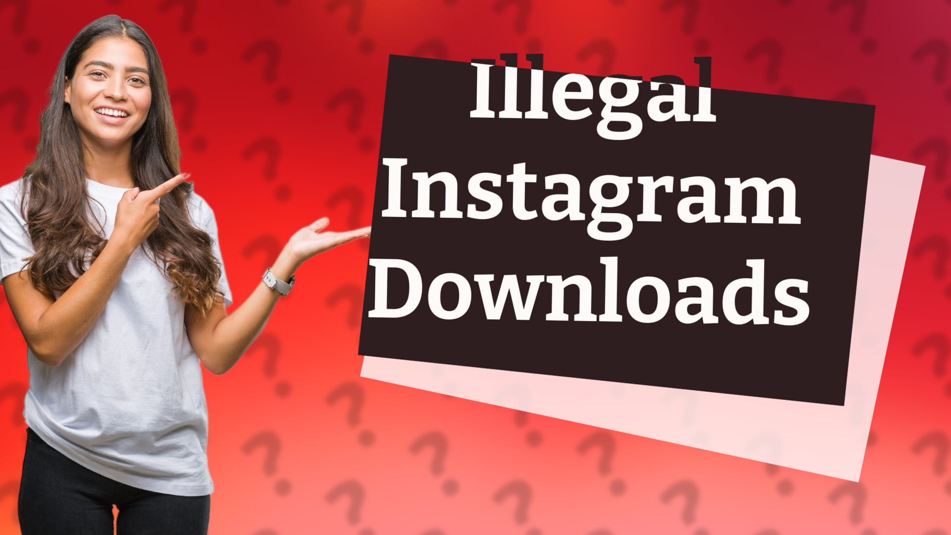 Illegal Instagram Downloads