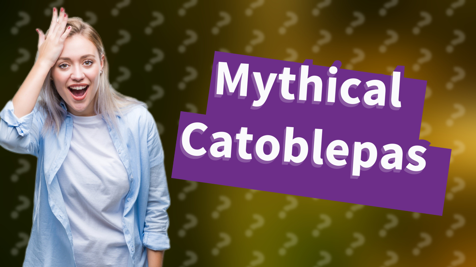 Mythical Catoblepas