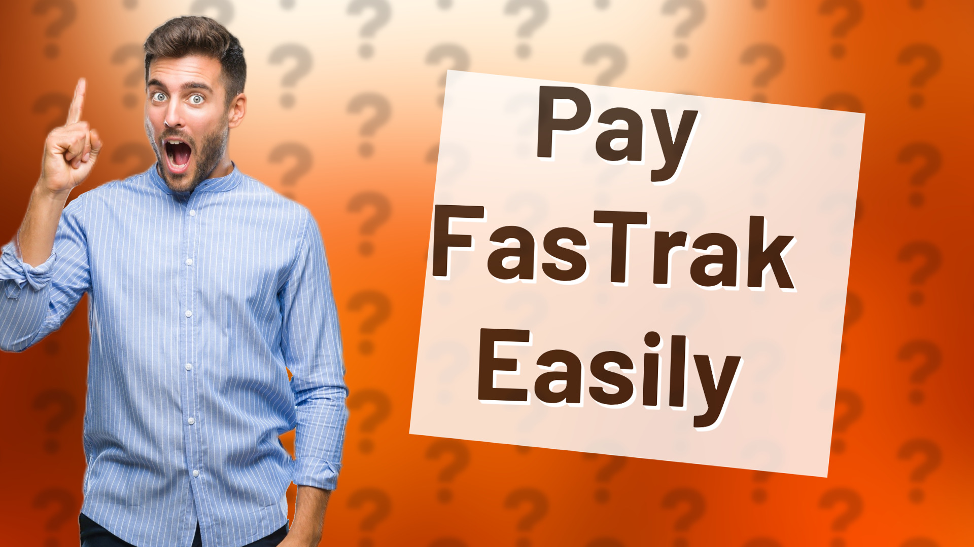 Pay FasTrak Easily