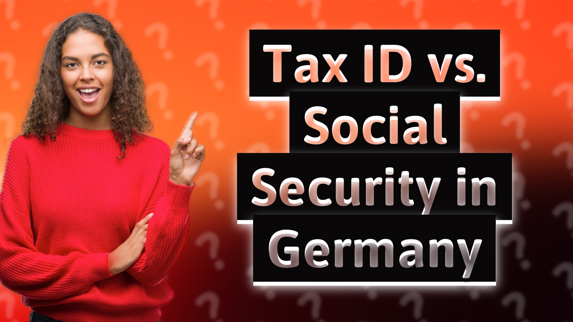Tax ID vs. Social Security in Germany