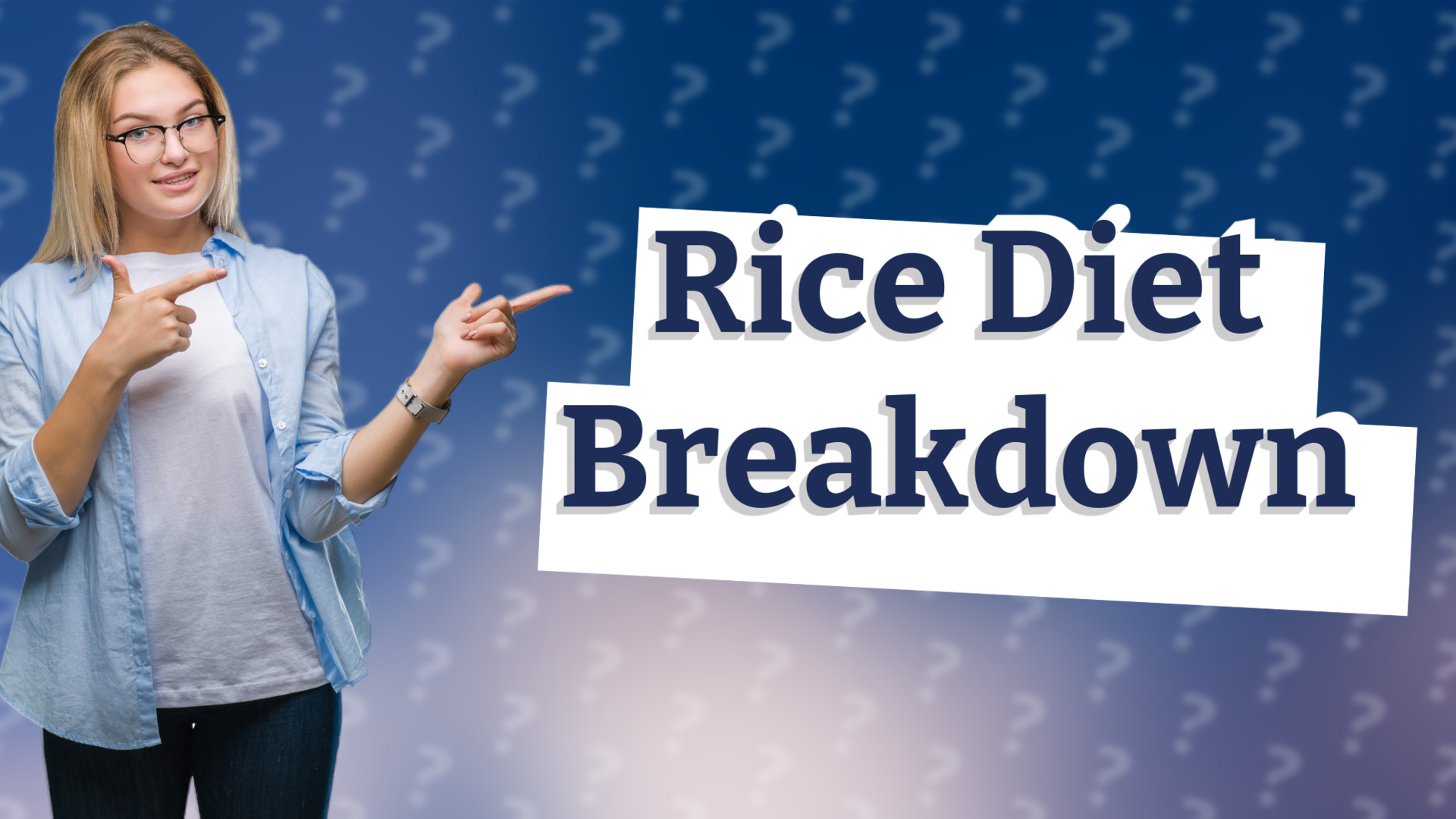 Rice Diet Breakdown