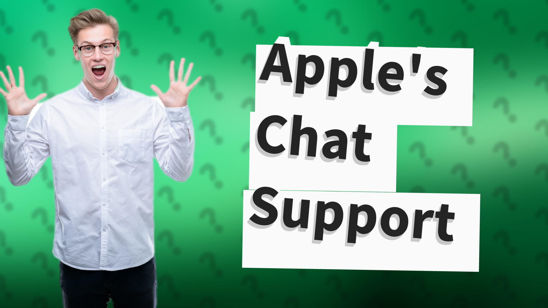 Apple's Chat Support