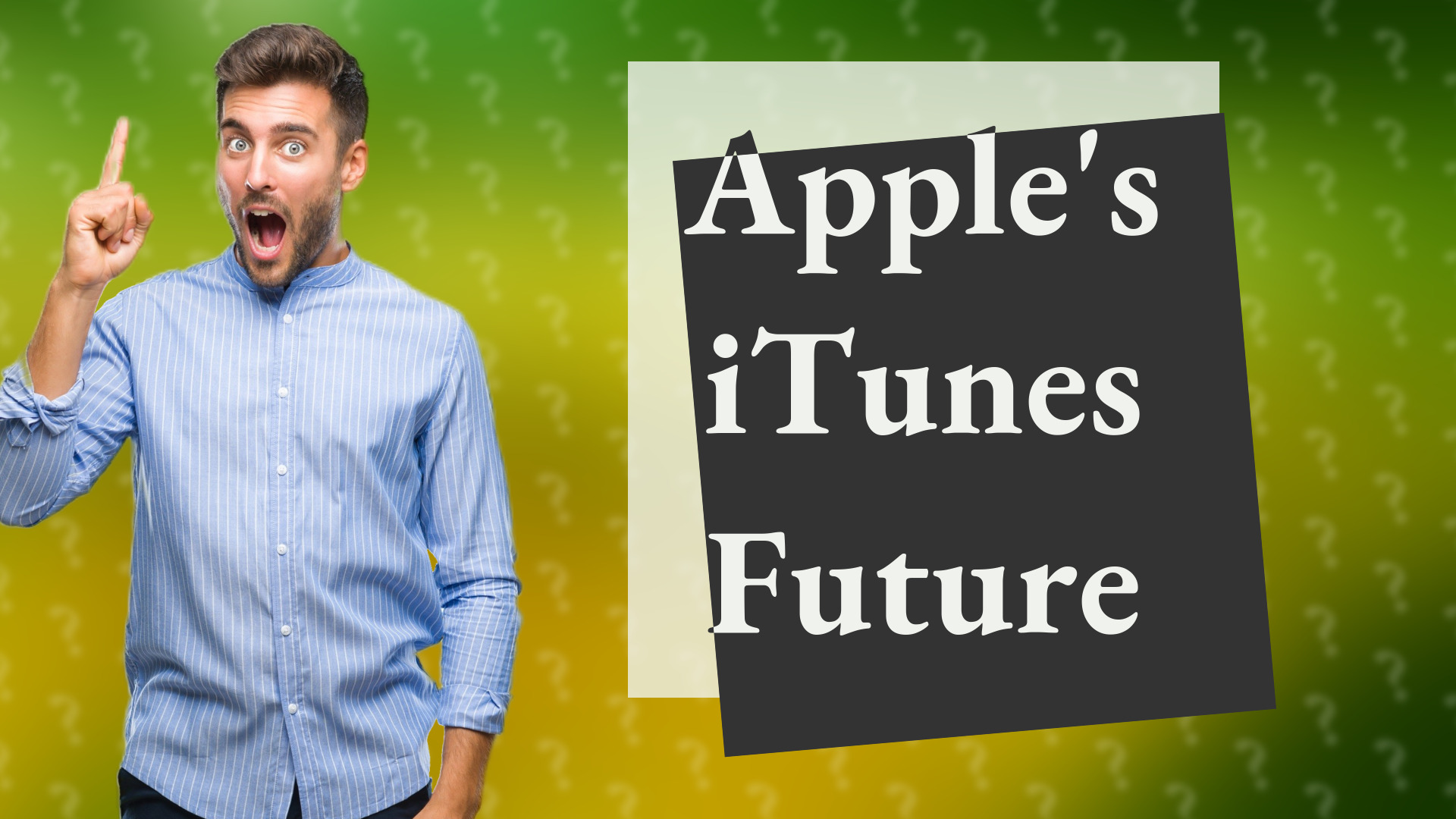 Apple's iTunes Future