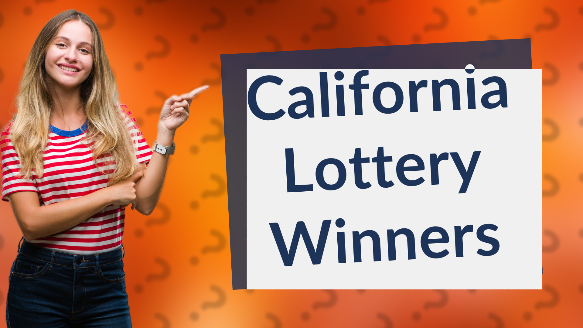 California Lottery Winners